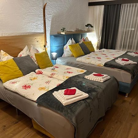 Ferienwohnung Andys Bergblick Leutasch Exterior foto