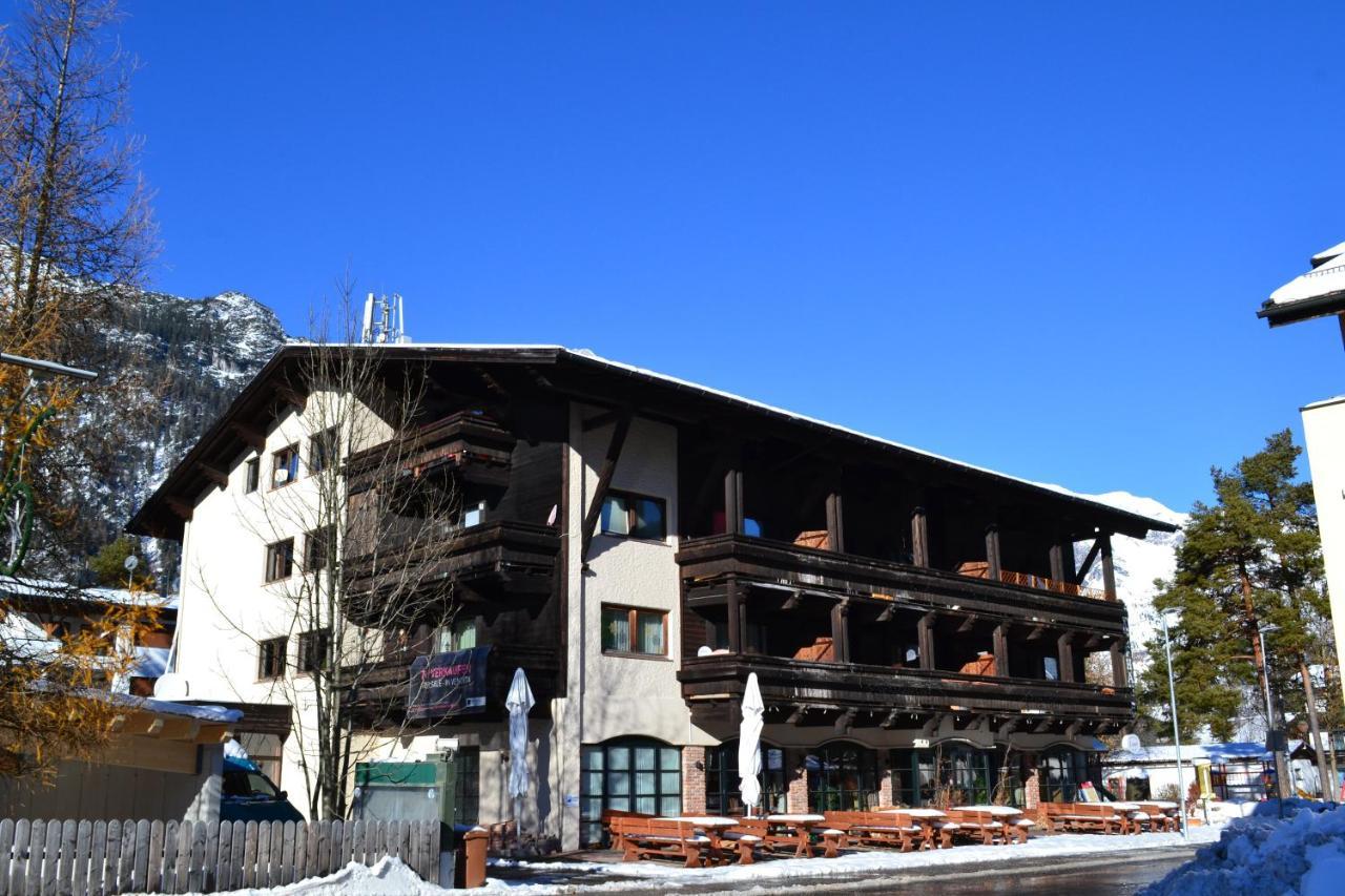 Ferienwohnung Andys Bergblick Leutasch Exterior foto