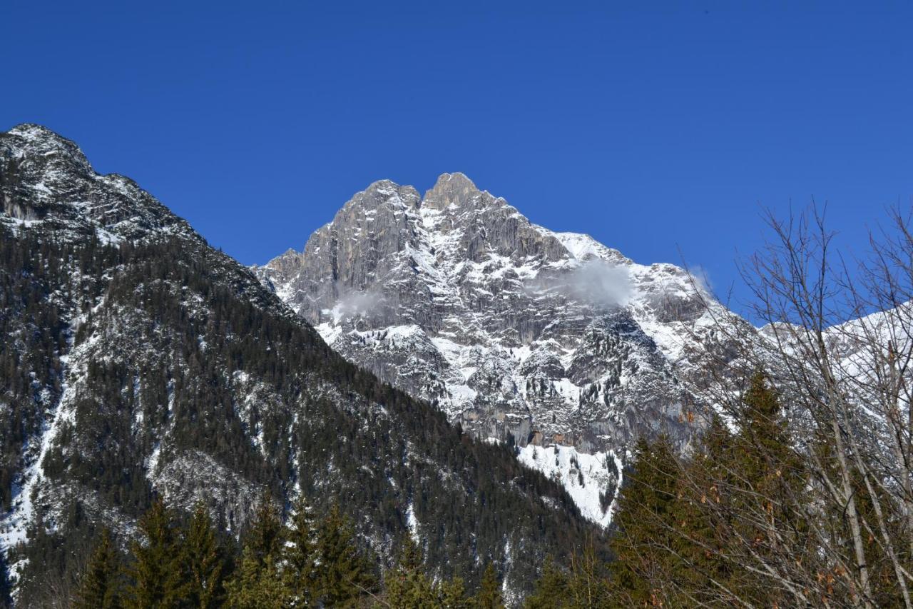 Ferienwohnung Andys Bergblick Leutasch Exterior foto