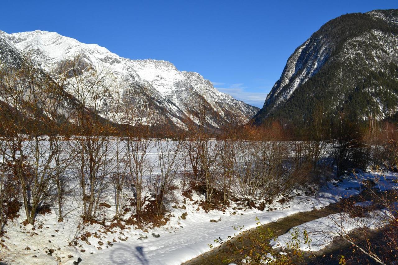 Ferienwohnung Andys Bergblick Leutasch Exterior foto