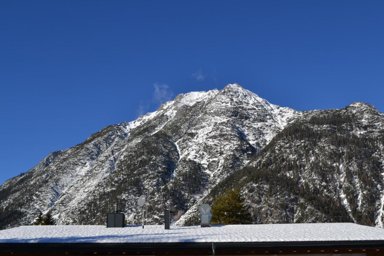 Ferienwohnung Andys Bergblick Leutasch Exterior foto